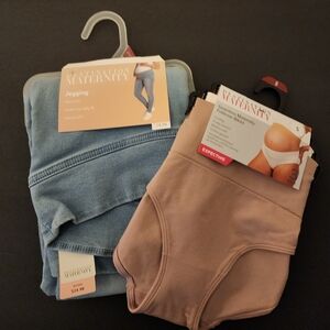 NWT Destination Maternity Blue Jeggings, Size W-Small +3/Pack W-Sm, Bikini, New